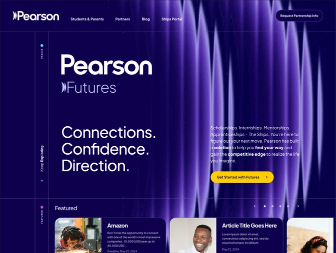 Pearson Futures teaser